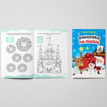 magia swiat gwiazdka na niebie